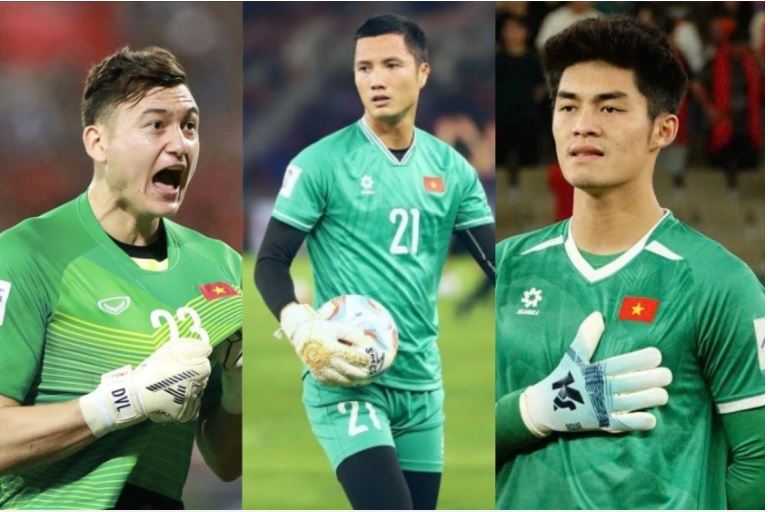 Dàn thủ môn đều là những "người khổng lồ" cao xấp xỉ 1m9